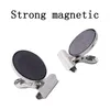 2 datorer Neodym Magnet Magnet Magnet Clip Metal Round Clip Kylskåp klistermärke Magnetiskt meddelande Klipp Note Klipp Matförseglingsklipp