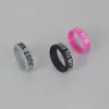 22 mm Jakość silikonowa pierścień anty-skid dekoracyjny pierścionek 6pcs lub 12pcs mieszaj kolory skalowalne Kompatybilne różne rodzaje latarki