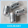 6pcs Motor Motor Swaft Chepler 5 мм 8 мм гибкая связь OD 18x25 мм 5 6 7 8 10 мм