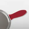 Pot Holder Handle Antislip High Temperature Resistance Potholder Silicone Skillets Grip Cover Anti-scald Kitchen Gadgets