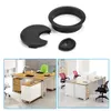 Zinc Alloy Round Table Wire Hole Covers Outlet Port Computer PC Desk Cable Grommet Line Holder 53mm Office Desk Accessories