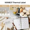 Niimbot B1/B21 Label Paper Mini -Drucker für Aufkleber Kleber Thermalhersteller Mobiler UV -Wasserdichter Preis