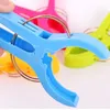 4st Stronging Plastic Color Clips Beach Handduksklämma för att förhindra att vindklämklämmorna torkar rack som behåller Clip3317