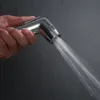 Hemtvätt Bidet Sprayer Set Accessories Car Hand Hålls Easy Install Abs Pet Toalett Badrum Dusch Diaper Cleaning Slanghållare.