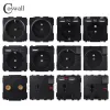 COSWALL C1 E20 X2 L1 S08 Black EU US Universal UK Italian Chile Socket Type-C USB Charger Waterproof Lid Audio Outlet Module DIY