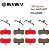 4 pares resina/cerâmica/full metal de bicicleta pastilhas de freio de disco para Shimano Saint M810 M820 ZEE 640 H01 MTB