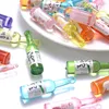 10 PCS透明ソーダボトル樹脂チャーム飲料飲料ボトル形状ガラスペンダント用のDIYアクセサリーを作る