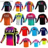 Cycling Shirts Tops 2023 Mens Downhill Jerseys Mountain Bike Shirts Offroad DH Motorcycle Jersey Motocross Sportwear Clothing Hpit Y240410