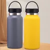 Water Bottles 32oz Outdoors Insulation Portable Stainless Steel Travel Cup Thermal Mug Sports Bottle