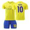 Fotbollströjor 24 Al-Nassr FC Home Football Shirt C Luo No. 7 Teamköp Training Match Printed Size Men's Suits