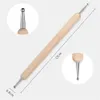 5pcs/Set Holzgriff Nagelkunst Doting Stift Dual arrangieren Design Malerei Zeichnung Ziehzubehör Nägel Pinsel Maniküre Werkzeug