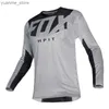 Cycling Shirts Tops 2020 Motocross Jersey Downhill Jeresy Cycling Mountain Bike DH Maillot Ciclismo Hombre Quick Dry Jersey Hpit Jersey Y240410Y240418WSM5