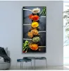 Épices Peppers Herbes Canvas Peinture des affiches de vie morte et imprimés Pictures d'art mural Kitchen Restaurant Roard Home Decor No Frame