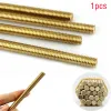 Brass Thread Rod M4 M5 M6 M8 M10 M12 M14 M16 500 mm Long Brass Metric Bolt Full Solid Brass All Thread Rod Bar Studs