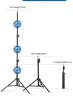 Treppiedi vlogging treppiede per telefono cellulare 63 pollici Tripie per registrazione video per cellulare Tritta di collo d'oca per telefono in streaming live