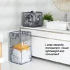 Laundry Bags Foldable Hamper Organizer Portable Mesh Basket Bedroom Room Clothes For Dirty