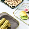 Teller Abendessen Gerichte Set 8PCS/Set Service Tischwaren Küchendinner - sicheres runde Essgericht für Restaurants Zimmer Küchen