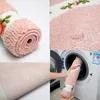 Tapijten hartvormige tapijtmat douche absorberende liefde pluche vloer woonkamer slaapkamer decoratieve matten huis textielbenodigdheden