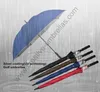 3pcs / lot Diamètre gratuit 120 cm Anti-Thunder anti-Rust Fibre de verre Blue Pongee Silver revêtement parapluie de golf