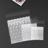 100 pieces of OPP self-adhesive bag snowflake polka dot Christmas party wedding cookies holiday ziplock bag packaging supplies