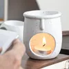 Ceramics Essence Oil Incense Burner Candle Holder Sandal Aromatherapy Sleep Aid Lamp Yoga Household Stove