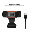 Webcams 1080p 720p 480p webcam avec caméra Web Microphone HD USB pour ordinateur PC Streaming en streaming Camera webcam