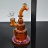 2024 9 Zoll High -End -Glas Bong zum Verkauf Neuankömmlinge Glaswasserrohr einzigartige DAB Rig Öl Rig mit Knaller und Schüssel