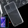 Soft Black TPU Case For Blackview Oscal C60 Transparent Phone Cover Tempered Glass For Blackview Oscal C60 C 60 Screen Protector