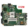 Scheda madre K43S Laptop Madono con il laptop W/ GT520M GT540M GPU GT630M per ASUS K43SJ K43SV K43SM A43S X43S K43S Mainboard Mainboard della scheda HM65