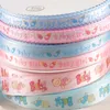 6 Yard/Lot Mix Pink/Blue Baby Ribbons Trit Lace Set для лука