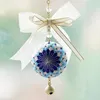 Temari Ball Diy Cross Stitch Sachet Qixi Festival Geschenken Auto Pendant Borduurwerk Handgemaakte materiaalparen Stikselaccessoires