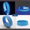 Cycling extérieur fonctionnant à double face LED Lumineux exposition Lumineuse bracele de bracelets de bracelets de nuit pour hommes montre