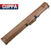 Cuppa PU Leather Pool Cues Case 85cm Length Billiard Accessories 1/2 Cue Bag 4 Holes Can Put Two Whole Rod China