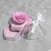 Fleurs décoratives Cadeau de la Saint-Valentin pour petite amie éternel rose bijoux de bijoux conservés vraies mères cadeaux d'anniversaire femmes