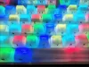 Acessórios transparentes pbt keycaps 104 chaves teclado mecânico OEM perfil Backlight RGB Custom Clear Capt Capt MX MX com ISO