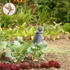 Realistic Bird Scarer Rotating Head Sound Owl Prowler Decoy Protection Repellent Pest Control Scarecrow Garden Yard Move 240411