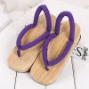 Geta Cosplay Sommersandalen Eva Antiskid Wedge Anime Japanische Clogs Holzschützer Flip-Flops Frauen Kimono Kostüm Sandalen