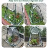 Capa de estufa transparente PVC Mini Small Grow Plant House Tent Gardening Flowerpot Quarto Quadro de Quarto para o exterior