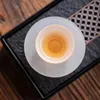 Teaware set moln frostade tekoppar handgjorda glas värmebeständig kaffedrink kopp isolerad matt dricksvaror kök bar leveranser