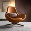 Chaise de canapé nordique balcon luxe rotatif de loisirs concepteur œuf œuf oeuf en ligne célébrité chaise longue