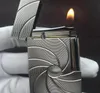 2022 Adapter Luxury Men Accessories Gold Silver Pattern Gift 11705121143과 함께 새로운 St Lighter Bright Sound 선물