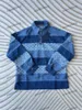 Xinxinbuy Men Designer Coat Jacket Jacket Jacquard Stripe Stripe Denim Tissu à manches longues Femmes Khaki Black Blue XS-XL