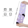Vincent Van Gogh almond blossoms lavender Socks funny socks for Women luxury sock Rugby Men's winter thermal socks