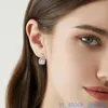 Bijoux de boucles d'oreille de marque de marque de luxe de haut niveau de luxe