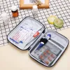 Travel Outdoor Household Medicine Pill Storage Bag Zipper Portable Medicine Bag First Aid Kit Medical Emergency Kits Organizer