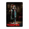 Retro Angraifiers Girl Halloween Horror Movie Metal Sign Custom Tin Plaque Gate Garden Bars Home Decor 12 x 8 inch