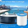 Type H Pool Filters خرطوشة 29007E متوافقة مع INTEX 330 GPH فوق نموذج مضخة البليار