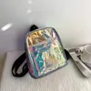 Sacs d'école Mini Femmes transparentes sac à dos PVC Kids Girls Clear Sac Étudiant Bookbags