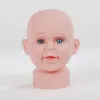 9 Designs Available Plastic Kids Mannequin Head For Wig Hat Scarf and Jewelry Display