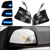 LED Dynamic Turn Signal Blinker Flowing Water Blinker blinkande ljus för Ford Focus 2 MK2 2004-2008 C-MAX 2007-2010